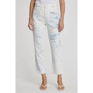 Pistola Women's Blue Tie-Dye Jeans